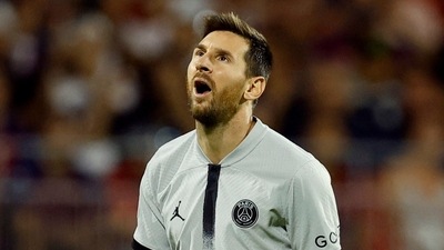 Lionel Messi scripted a spectacular record in Paris Saint Germain's (PSG) comfortable win over Nantes (REUTERS)