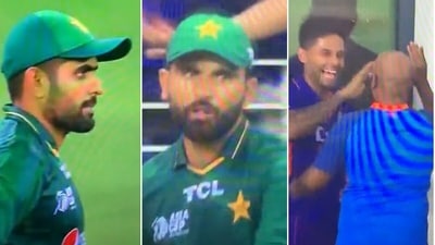 Babar Azam, Suryakumar Yadav react after Fakhar Zaman's fielding blunder