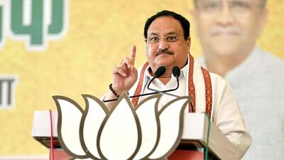 Bharatiya Janata Party national president JP Nadda (ANI)