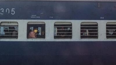 Two minor girls who went missing from Kusgaon in Maval tehsil were found onboard the Panvel-Nanded train in Osmanabad on Saturday, said police officials from Pune rural. (REPRESENTATIVE PHOTO)