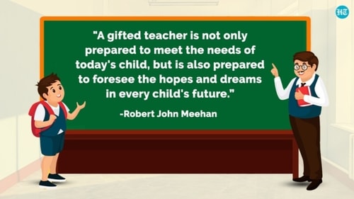 Honour your favourite teachers on this day by surprising them with these inspiring quotes. (HT Photo) Honour your favourite teachers on this day by surprising them with these inspiring quotes. (HT Photo)