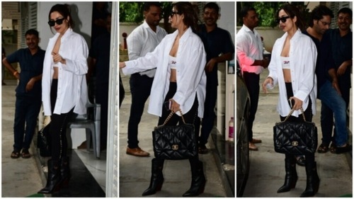 Malaika Arora looks glamorous for the outing in Mumbai. (HT Photo/Varinder Chawla) Malaika Arora looks glamorous for the outing in Mumbai. (HT Photo/Varinder Chawla)