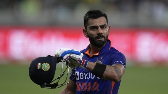 Kohli scored 60 off 44 balls as India scored 181/7 in 20 overs(AP)