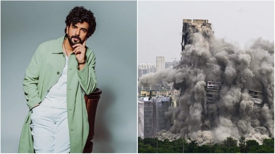 Manit Joura opens up about losing two flats in Noida twin towers demolition.