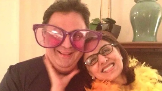 Neetu Kapoor shared a goofy photo with Rishi Kapoor on the late actor's birthday.