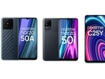 Realme mobile phones under  <span class='webrupee'>₹</span>12,000 are budget-friendly.