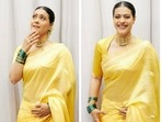 Kajol celebrates the festival of Ganesh Chaturthi. Kajol celebrates the festival of Ganesh Chaturthi.