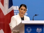Britain's Home Secretary Priti Patel.(AP) Britain's Home Secretary Priti Patel.(AP)