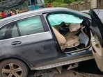 Cyrus Mistry and a co-passenger were killed in a car crash on Sunday.(PTI) Cyrus Mistry and a co-passenger were killed in a car crash on Sunday.(PTI)