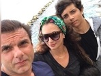 Sohail Khan and Seema have two sons, Nirvan and Yohan. Sohail Khan and Seema have two sons, Nirvan and Yohan.