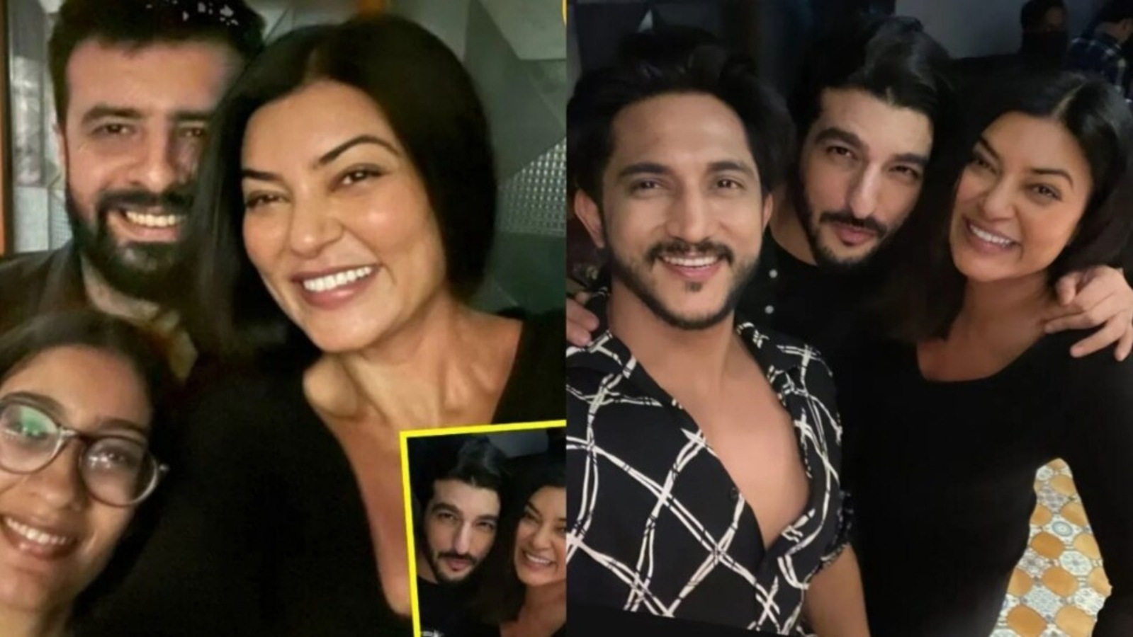 Susmita Sen Xxx - Sushmita Sen celebrates Renee's birthday with exes Ritik Bhasin, Rohman  Shawl | Bollywood - Hindustan Times