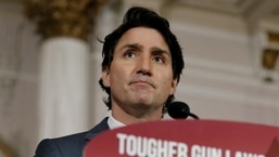 O primeiro-ministro do Canadá, Justin Trudeau (Patrick Doyle/The Canadian Press via AP) (AP)