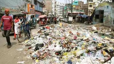 Residents said they are continuing to face challenges while stepping out owing to the piled-up garbage. (File image) Residents said they are continuing to face challenges while stepping out owing to the piled-up garbage. (File image)