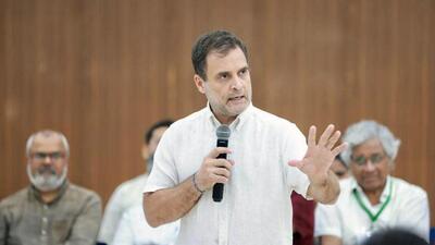 Congress leader Rahul Gandhi . (ANI)