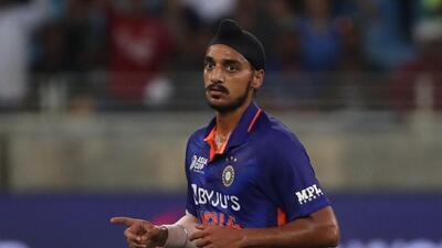 Arshdeep Singh. (AFP) Arshdeep Singh. (AFP)