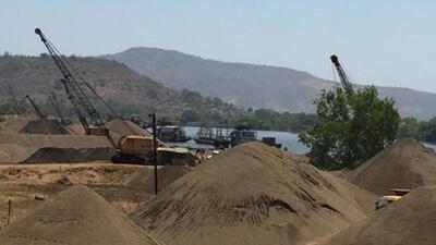 10 sand loaded vehicles were seized during the raids. (File image)