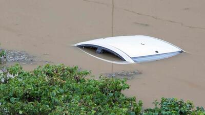 A submerged car is seen in a flooded road underpass after monsoon rainfalls in Gurgaon on the outskirts of New Delhi on August 19, 2020. - Heavy monsoon rains lashed New Delhi on August 19, inundating roads and piling on misery for commuters in the chaotic Indian capital, as the death toll from the annual deluge across South Asia rose to nearly 1,300. (Photo by XAVIER GALIANA / AFP) (AFP) A submerged car is seen in a flooded road underpass after monsoon rainfalls in Gurgaon on the outskirts of New Delhi on August 19, 2020. - Heavy monsoon rains lashed New Delhi on August 19, inundating roads and piling on misery for commuters in the chaotic Indian capital, as the death toll from the annual deluge across South Asia rose to nearly 1,300. (Photo by XAVIER GALIANA / AFP) (AFP)