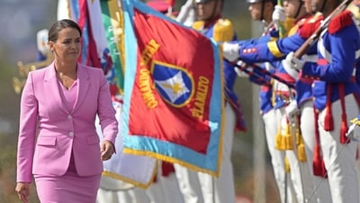 Hungary's President Katalin Novak - a close ally of Prime Minister Viktor Orban and first ever woman to hold the post which is largely ceremonial. (AP) Hungary's President Katalin Novak - a close ally of Prime Minister Viktor Orban and first ever woman to hold the post which is largely ceremonial. (AP)