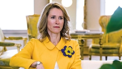 Kaja Kallas in January 2021 became Estonia's first woman prime minister. (Twitter) Kaja Kallas in January 2021 became Estonia's first woman prime minister. (Twitter)