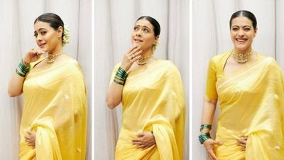 Kajol celebrates the festival of Ganesh Chaturthi. Kajol celebrates the festival of Ganesh Chaturthi. 