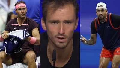 Rafael Nadal; Daniil Medvedev; Nick Kyrgios Rafael Nadal; Daniil Medvedev; Nick Kyrgios