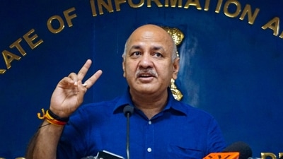 Deputy CM of Delhi Manish Sisodia addresses a press conference regarding CBI investigation against him on Monday. (PTI) Deputy CM of Delhi Manish Sisodia addresses a press conference regarding CBI investigation against him on Monday. (PTI)