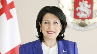Salome Zourabichvili - the first female President of Georgia, elected to power in December 16, 2018. (World Leaders Forum) Salome Zourabichvili - the first female President of Georgia, elected to power in December 16, 2018. (World Leaders Forum)