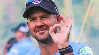 Delhi Capitals coach Ricky Ponting. (DC/Twitter) Delhi Capitals coach Ricky Ponting. (DC/Twitter)