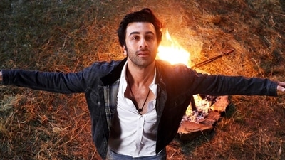 Ranbir Kapoor in a still from Brahmastra song Deva Deva. Ranbir Kapoor in a still from Brahmastra song Deva Deva.