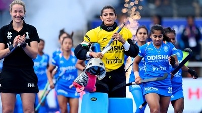 India women's hockey team goalkeeper Savita (Hockey India)