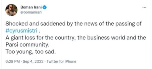Boman Irani also tweeted.