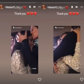 Sushmita kissed Renee's forehead and hugged her.