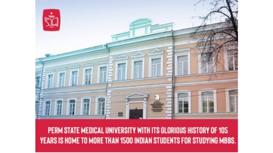 Perm State Medical University is already a renowned destination for MBBS in Russia where 1500+ Indian students are presently pursuing their medical education. Perm State Medical University is already a renowned destination for MBBS in Russia where 1500+ Indian students are presently pursuing their medical education.