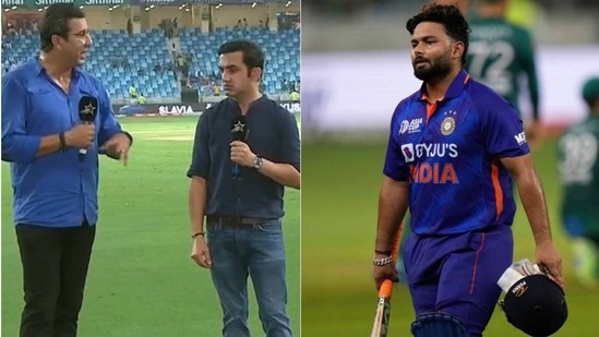 Gautam Gambhir, Wasim Akram lash out at Rishabh Pant