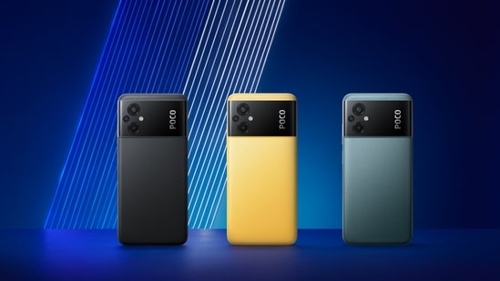 POCO M5 has been launched in three colour variants: Power Black, Poco Yellow and Icy Blue (Twitter.com/IndiaPOCO)