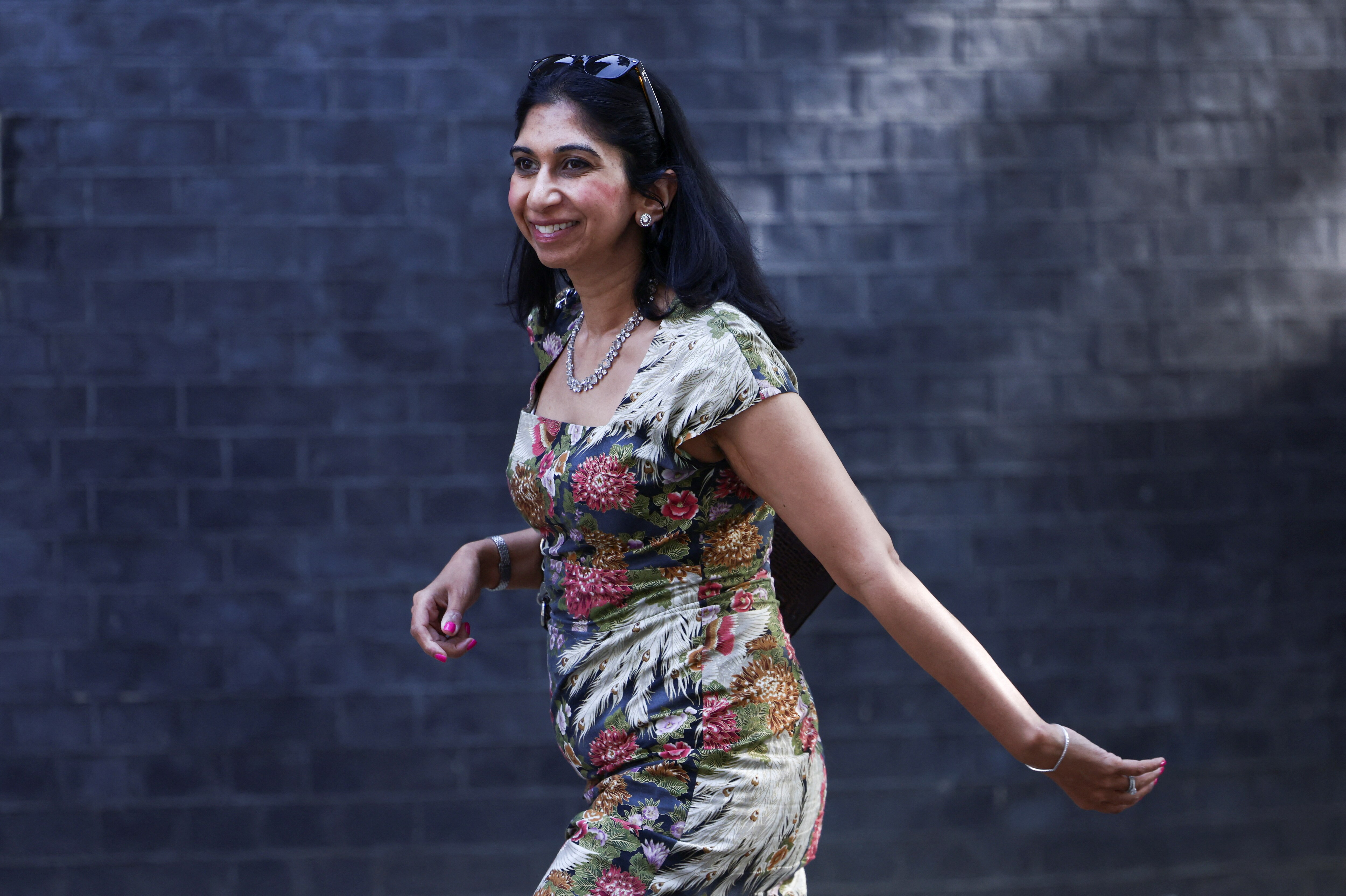 British Attorney General Suella Braverman. (REUTERS/Henry Nicholls) (REUTERS)