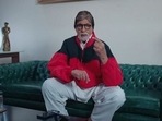 Amitabh Bachchan during promotions of Goodbye.