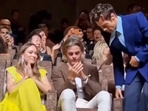 A video featuring Chris Pine and Harry Styles has birthed chaos on social media. A video featuring Chris Pine and Harry Styles has birthed chaos on social media.
