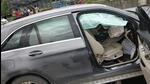 The crashed Mercedes Benz car in which Cyrus Mistry died in a road accident on Sunday after his car crashed into a road divider on a river bridge in western India, police said. He was 54 (AP) The crashed Mercedes Benz car in which Cyrus Mistry died in a road accident on Sunday after his car crashed into a road divider on a river bridge in western India, police said. He was 54 (AP)
