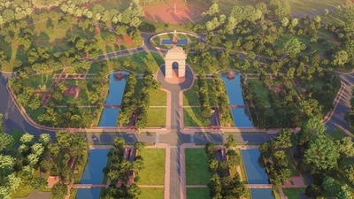 On the day of the inauguration, visitors will not be allowed on the stretch from the India Gate to Man Singh Road, but they can access the remaining part. The entire stretch will be thrown open to the public from September 9. (Ministry of housing and urban affairs)