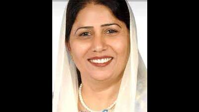 Upset over being neglected by the party leadership, Punjab Mahila Congress president Balvir Rani Sodhi has resigned from her post. (HT PHOTO ) Upset over being neglected by the party leadership, Punjab Mahila Congress president Balvir Rani Sodhi has resigned from her post. (HT PHOTO )