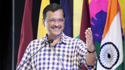Kejriwal urged people to connect with his “Make India No. 1” campaign by giving a missed call on 9510001000. (Facebook (Arvind Kejriwal)) Kejriwal urged people to connect with his “Make India No. 1” campaign by giving a missed call on 9510001000. (Facebook (Arvind Kejriwal))