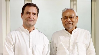 ‘Saw your smiling photo with Rahul Gandhi on newspaper,' RS Prasad tweeted in a jibe at Nitish Kumar. ‘Saw your smiling photo with Rahul Gandhi on newspaper,' RS Prasad tweeted in a jibe at Nitish Kumar. 