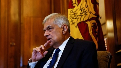 Sri Lanka Political Crisis: Sri Lanka's President Ranil Wickremesinghe during an interview. (Reuters / FIle)