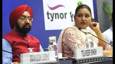 Punjab minister Anmol Gagan Mann says the state has attracted investment worth ₹21,000 crore (Keshav Singh/HT) Punjab minister Anmol Gagan Mann says the state has attracted investment worth ₹21,000 crore (Keshav Singh/HT)