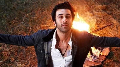 Ranbir Kapoor in a still from Brahmastra. Ranbir Kapoor in a still from Brahmastra.