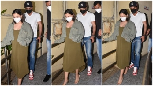Alia Bhatt and Ranbir Kapoor step out in Mumbai. (HT Photo/Varinder Chawla) Alia Bhatt and Ranbir Kapoor step out in Mumbai. (HT Photo/Varinder Chawla)