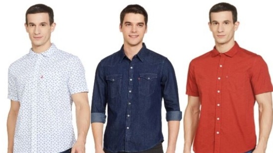 Levis shirts as a very good formal and casual wear option for men.