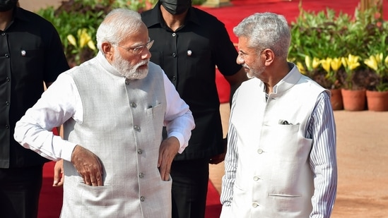 Soon after arriving in New Delhi on Monday, Bangladesh PM Sheikh Hasina met External Affairs Minister S Jaishankar and discussed issues of bilateral interest.(PTI)