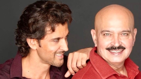 Happy birthday Rakesh Roshan: The actor and director with son Hrithik Roshan.